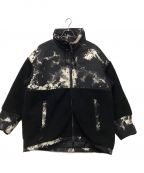 JOURNAL STANDARDジャーナルスタンダード）の古着「ボアフリースジャケット」｜ブラック×ホワイト