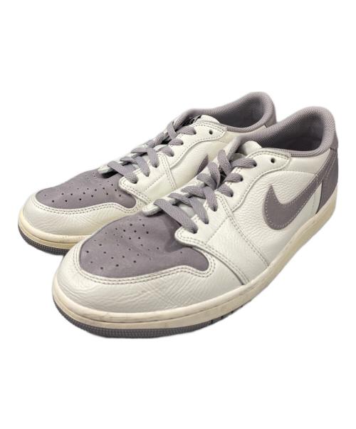 NIKE（ナイキ）NIKE (ナイキ) Air Jordan 1 Retro Low OG(エアジョーダン1レトロロー) ホワイト×グレー サイズ:28.5cmの古着・服飾アイテム