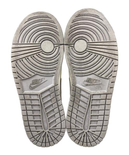 NIKE（ナイキ）NIKE (ナイキ) Air Jordan 1 Retro Low OG(エアジョーダン1レトロロー) ホワイト×グレー サイズ:28.5cmの古着・服飾アイテム