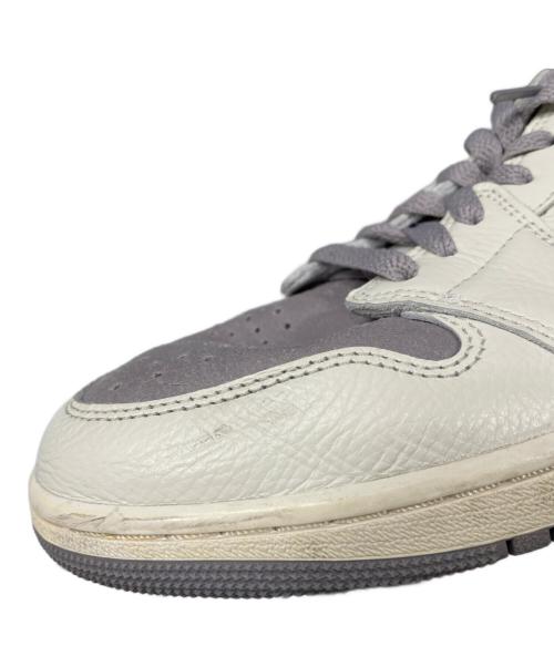 NIKE（ナイキ）NIKE (ナイキ) Air Jordan 1 Retro Low OG(エアジョーダン1レトロロー) ホワイト×グレー サイズ:28.5cmの古着・服飾アイテム