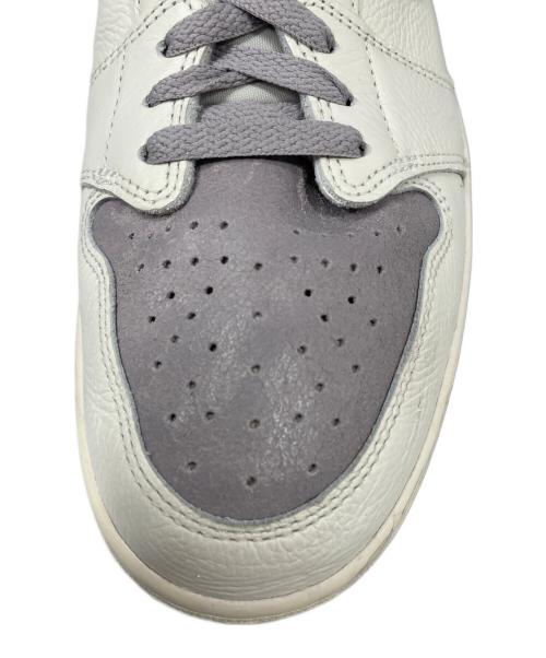 NIKE（ナイキ）NIKE (ナイキ) Air Jordan 1 Retro Low OG(エアジョーダン1レトロロー) ホワイト×グレー サイズ:28.5cmの古着・服飾アイテム