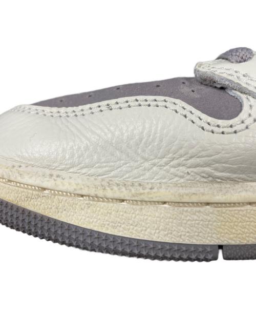 NIKE（ナイキ）NIKE (ナイキ) Air Jordan 1 Retro Low OG(エアジョーダン1レトロロー) ホワイト×グレー サイズ:28.5cmの古着・服飾アイテム