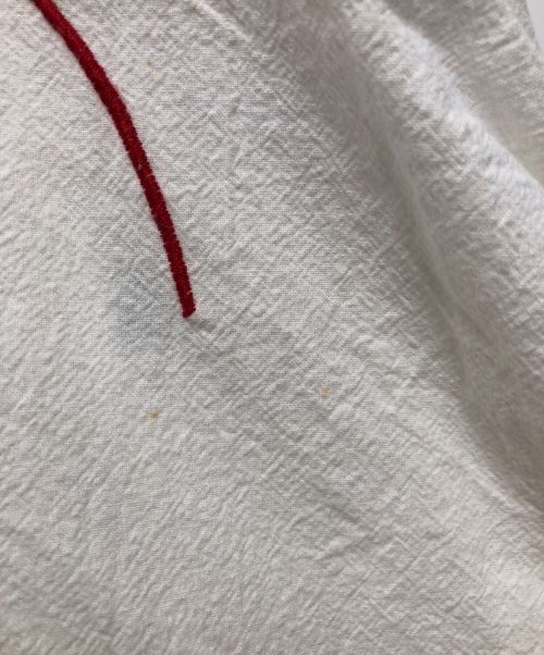 l'atelier du savon（アトリエドゥサボン）l'atelier du savon (アトリエドゥサボン) 刺繍ワンピース ホワイト サイズ:FREEの古着・服飾アイテム