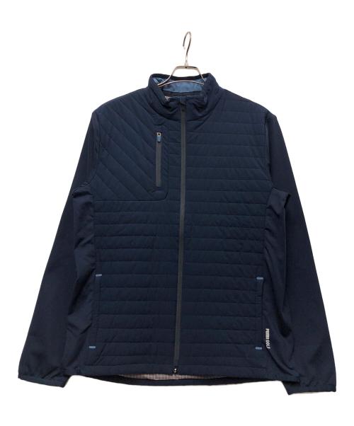 PUMA（プーマ）PUMA (プーマ) Scotia Quilted Golf Jacket ネイビー サイズ:Mの古着・服飾アイテム