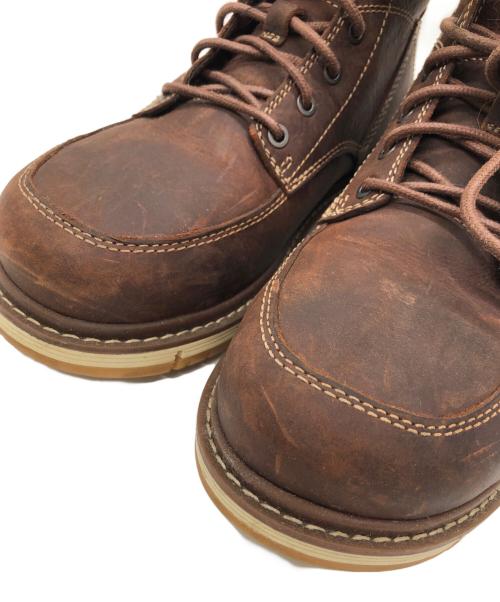 KEEN（キーン）KEEN (キーン) ワークブーツ ブラウン サイズ:24センチの古着・服飾アイテム