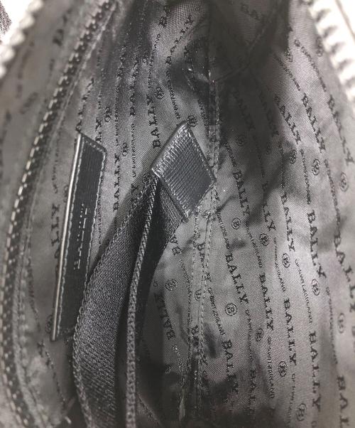 BALLY（バリー）BALLY (バリー) ショルダーバッグ グレー×ブラックの古着・服飾アイテム