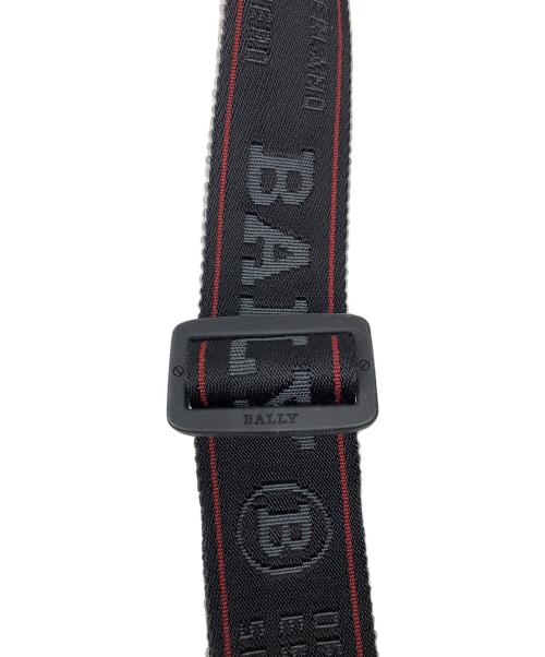 BALLY（バリー）BALLY (バリー) ショルダーバッグ グレー×ブラックの古着・服飾アイテム