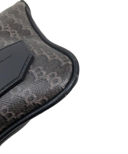 BALLY（バリー）BALLY (バリー) ショルダーバッグ グレー×ブラックの古着・服飾アイテム