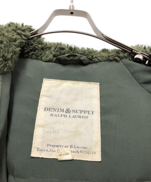 Denim & Supply Ralph Lauren（デニム＆サプライ ラルフローレン）DENIM & SUPPLY RALPH LAUREN (デニム＆サプライ ラルフローレン) N-3Bタイプコート カーキ サイズ:Sの古着・服飾アイテム