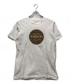 COACHコーチ）の古着「半袖カットソー」｜ホワイト