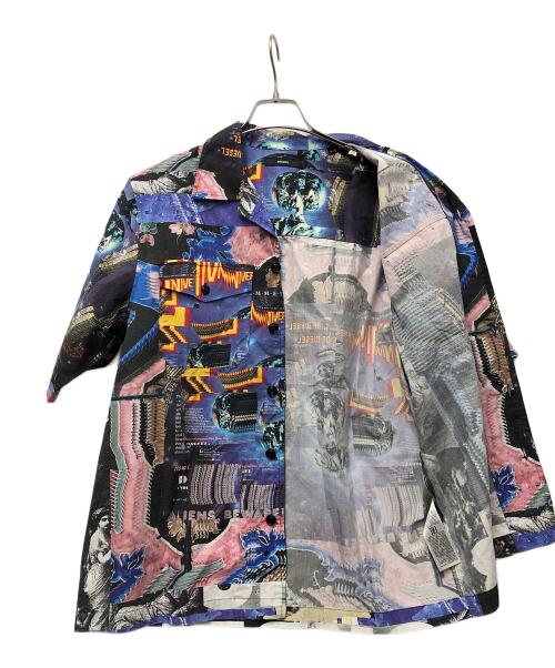 DIESEL（ディーゼル）DIESEL (ディーゼル) オープンカラーシャツ パープル サイズ:Sの古着・服飾アイテム