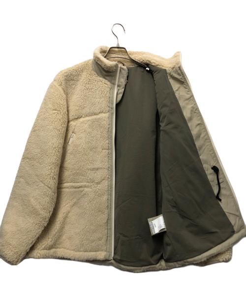 WOOLRICH（ウールリッチ）WOOLRICH (ウールリッチ) TERRA PILE MID JACKET アイボリー サイズ:Mの古着・服飾アイテム