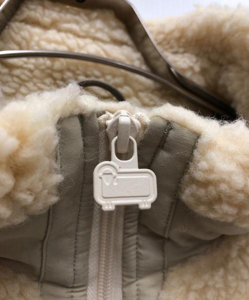 WOOLRICH（ウールリッチ）WOOLRICH (ウールリッチ) TERRA PILE MID JACKET アイボリー サイズ:Mの古着・服飾アイテム