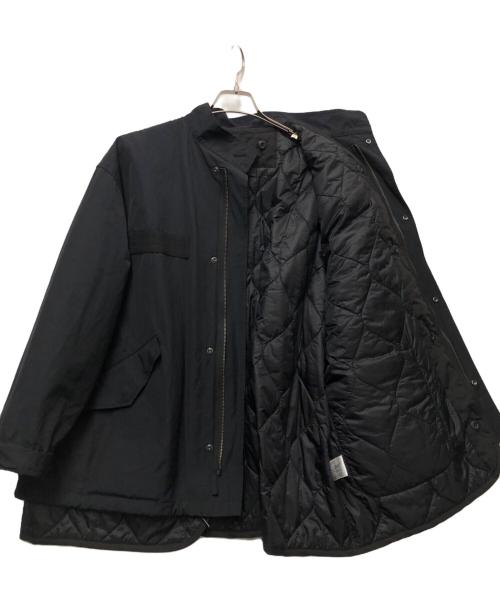 BEAMS HEART（ビームスハート）BEAMS HEART (ビームスハート) ビッグシルエットショート モッズコート ブラック サイズ:Sの古着・服飾アイテム