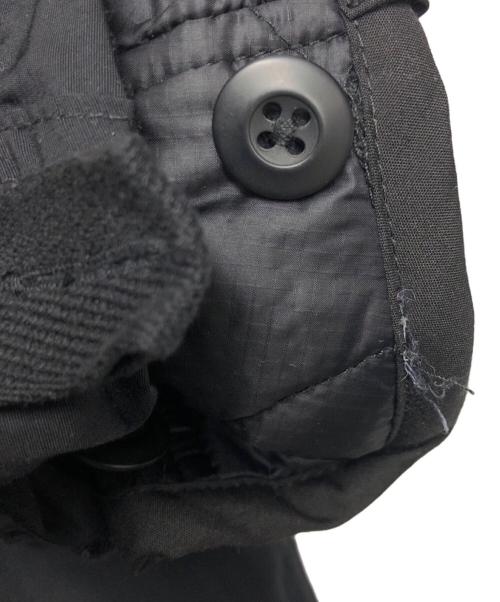 BEAMS HEART（ビームスハート）BEAMS HEART (ビームスハート) ビッグシルエットショート モッズコート ブラック サイズ:Sの古着・服飾アイテム