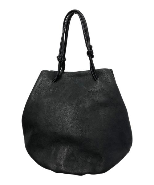 CLASKA（クラスカ）CLASKA (クラスカ) レザーハンドバッグ ブラックの古着・服飾アイテム