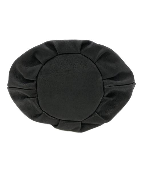 CLASKA（クラスカ）CLASKA (クラスカ) レザーハンドバッグ ブラックの古着・服飾アイテム