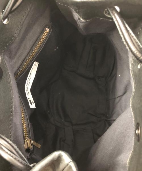 CLASKA（クラスカ）CLASKA (クラスカ) レザーハンドバッグ ブラックの古着・服飾アイテム