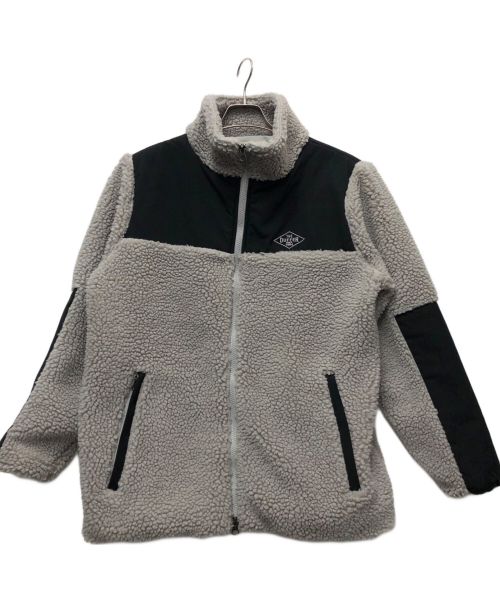 The Duffer of ST.George（ザ ダファーオブセントジョージ）The DUFFER of ST.GEORGE (ザ ダファーオブセントジョージ) ボアジャケット グレー サイズ:Mの古着・服飾アイテム