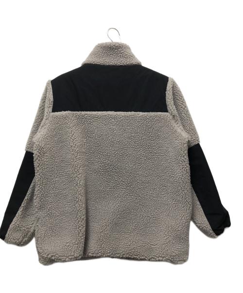 The Duffer of ST.George（ザ ダファーオブセントジョージ）The DUFFER of ST.GEORGE (ザ ダファーオブセントジョージ) ボアジャケット グレー サイズ:Mの古着・服飾アイテム