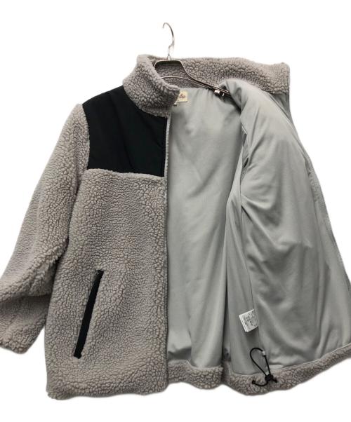The Duffer of ST.George（ザ ダファーオブセントジョージ）The DUFFER of ST.GEORGE (ザ ダファーオブセントジョージ) ボアジャケット グレー サイズ:Mの古着・服飾アイテム