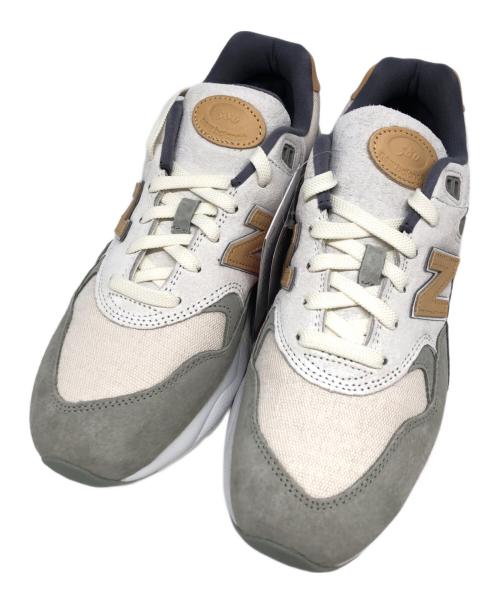 NEW BALANCE（ニューバランス）NEW BALANCE (ニューバランス) KITH (キス) スニーカー ベージュ サイズ:26.5の古着・服飾アイテム