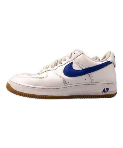 NIKE（ナイキ）NIKE (ナイキ) AIR FORCE 1 LOW RETRO Color of the Month(エアフォース１ローレトロカラーオブザマンス) ホワイト×ブルー サイズ:UK8の古着・服飾アイテム