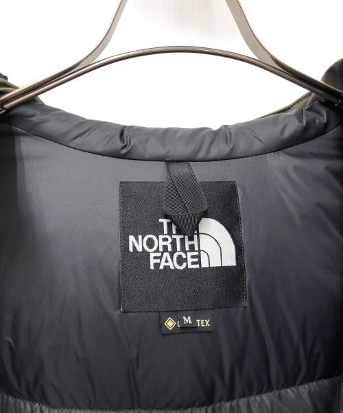 THE NORTH FACE（ザ ノース フェイス）THE NORTH FACE (ザ ノース フェイス) マウンテンダウンジャケット ブラック×カーキ サイズ:Mの古着・服飾アイテム
