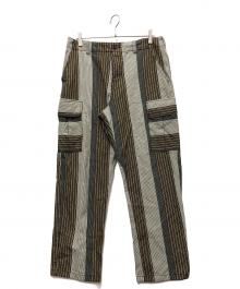 stussy（ステューシー）の古着「カーゴパンツ」｜グレー×イエロー