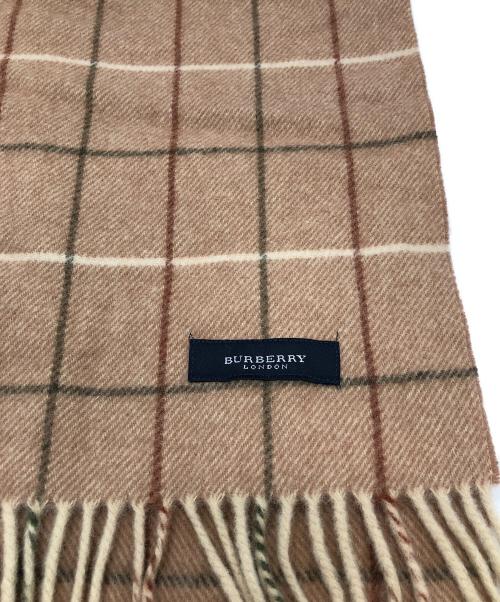 BURBERRY LONDON（バーバリーロンドン）BURBERRY LONDON (バーバリーロンドン) マフラー ベージュの古着・服飾アイテム