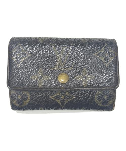 LOUIS VUITTON（ルイ ヴィトン）LOUIS VUITTON (ルイ ヴィトン) ポルトモネ プラ コインケース ブラウンの古着・服飾アイテム