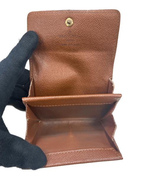 LOUIS VUITTON（ルイ ヴィトン）LOUIS VUITTON (ルイ ヴィトン) ポルトモネ プラ コインケース ブラウンの古着・服飾アイテム