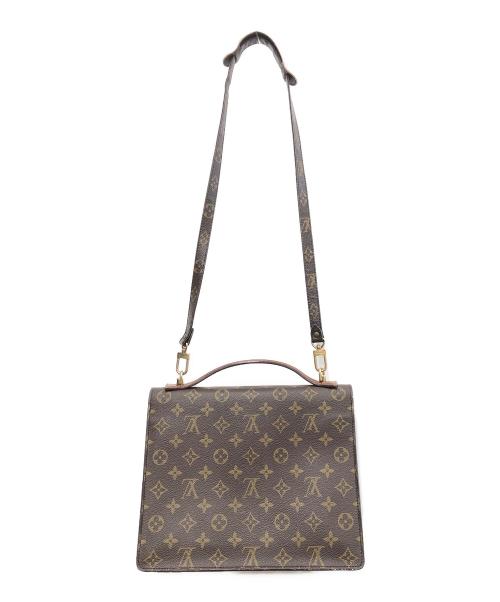 LOUIS VUITTON（ルイ ヴィトン）LOUIS VUITTON (ルイ ヴィトン) モノグラムモンソーバッグ ブラウンの古着・服飾アイテム