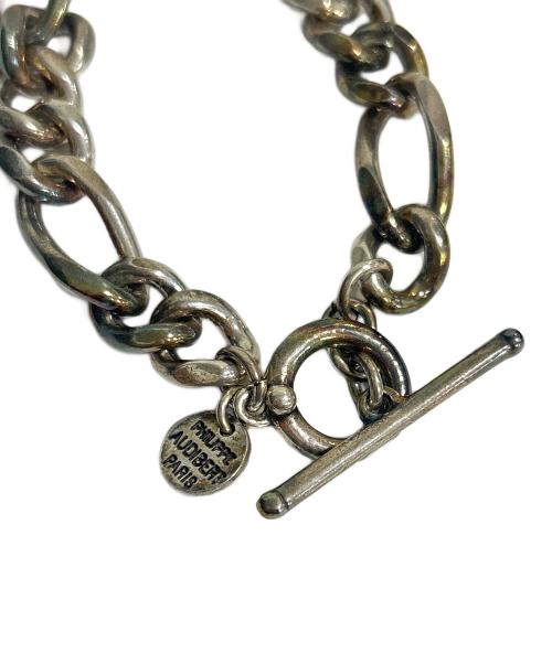philippe audibert（フィリップオーディベール）PHILIPPE AUDIBERT (フィリップオーディベール) チェーンブレスレットの古着・服飾アイテム