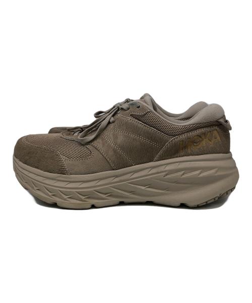 HOKAONEONE（ホカオネオネ）HOKAONEONE (ホカオネオネ) Engineered Garments (エンジニアド ガーメンツ) EG BONDI L ベージュ サイズ:27．5の古着・服飾アイテム