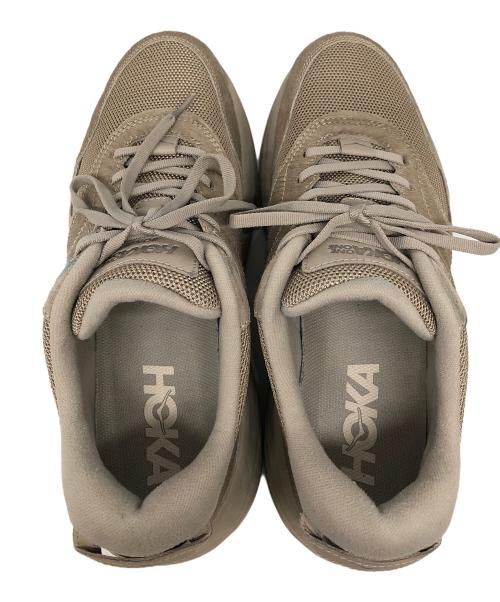 HOKAONEONE（ホカオネオネ）HOKAONEONE (ホカオネオネ) Engineered Garments (エンジニアド ガーメンツ) EG BONDI L ベージュ サイズ:27．5の古着・服飾アイテム