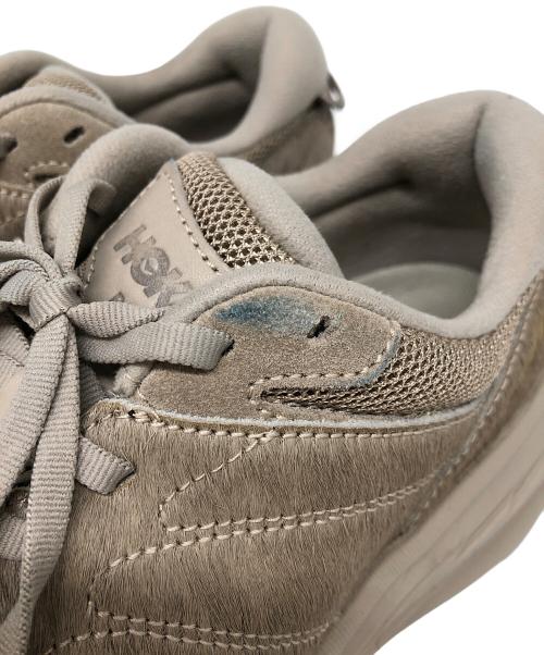 HOKAONEONE（ホカオネオネ）HOKAONEONE (ホカオネオネ) Engineered Garments (エンジニアド ガーメンツ) EG BONDI L ベージュ サイズ:27．5の古着・服飾アイテム