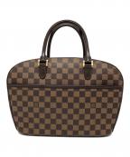 LOUIS VUITTONルイ ヴィトン）の古着「ダミエ サリア・オリゾンタル ハンドバッグ」｜ブラウン