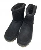 MERRELLメレル）の古着「ムートンブーツ」｜ブラック
