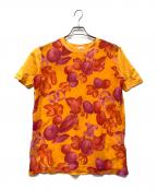 CELINEセリーヌ）の古着「半袖カットソー」｜オレンジ