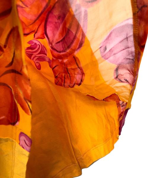 CELINE（セリーヌ）CELINE (セリーヌ) 半袖カットソー オレンジ サイズ:XSの古着・服飾アイテム