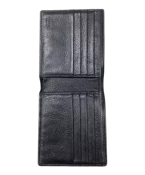 PRADA（プラダ）PRADA (プラダ) 2つ折り財布 ブラックの古着・服飾アイテム