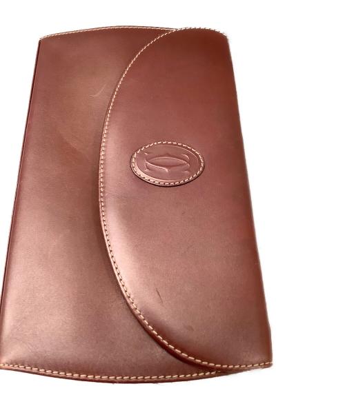 Cartier（カルティエ）Cartier (カルティエ) マストラインショルダーバッグ ボルドーの古着・服飾アイテム