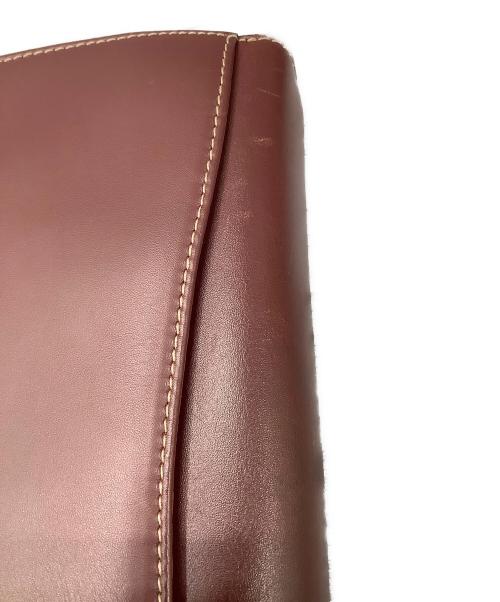 Cartier（カルティエ）Cartier (カルティエ) マストラインショルダーバッグ ボルドーの古着・服飾アイテム