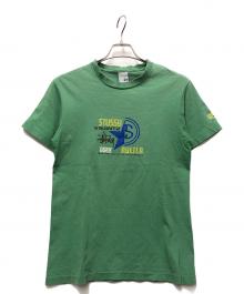 stussy（ステューシー）の古着「半袖カットソー」｜グリーン