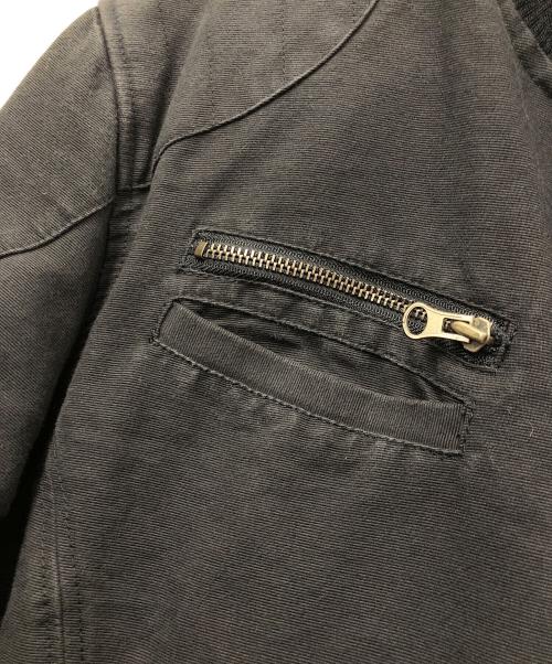 HOUSTON（ヒューストン）HOUSTON (ヒューストン) フィールドジャケット ブラック サイズ:Lの古着・服飾アイテム