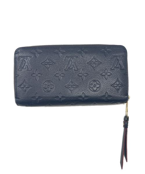 LOUIS VUITTON（ルイ ヴィトン）LOUIS VUITTON (ルイ ヴィトン) ジッピー・ウォレット マリーヌルージュ ネイビーの古着・服飾アイテム