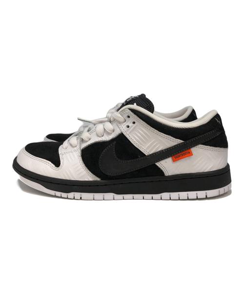 NIKE SB（ナイキエスビー）NIKE SB (ナイキエスビー) TIGHTBOOTH PRODUCTION (タイトブースプロダクション) Dunk Low ブラック×ホワイト サイズ:27の古着・服飾アイテム