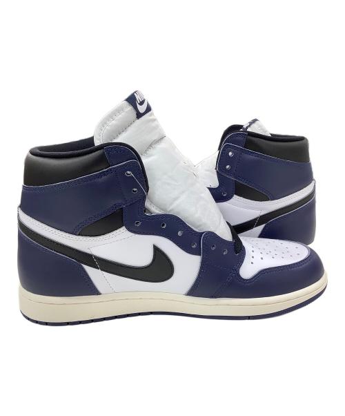 NIKE（ナイキ）NIKE (ナイキ) Air Jordan 1 Retro High OG Midnight Navy　エアジョーダン1 レトロ ハイ OG ミッドナイトネイビー ネイビー サイズ:28の古着・服飾アイテム