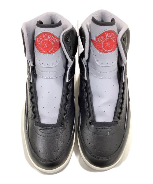 NIKE（ナイキ）NIKE (ナイキ) Air Jordan 2 Retro Black Cement　エアジョーダン2ブラックセメント ブラック×グレー サイズ:28cmの古着・服飾アイテム